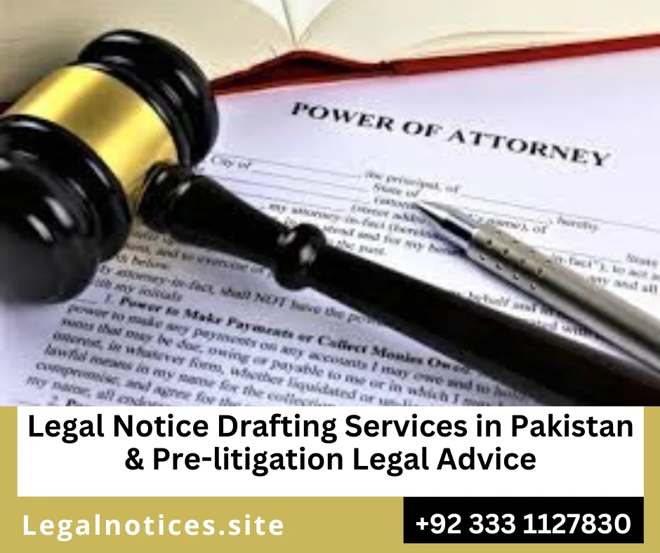 termination notice preparation pakistan